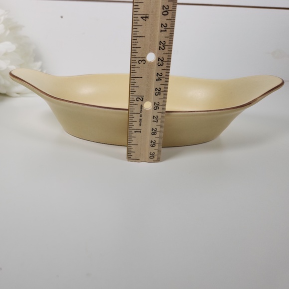 Vintage Pfaltzgraff Village Stoneware Augratin / Gratin Baking Dish #265 - Picture 5 of 9